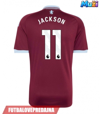 Lacne Muži Futbalové dres Aston Villa Nicolas Jackson #11 2026-27 Krátky Rukáv - Domáci